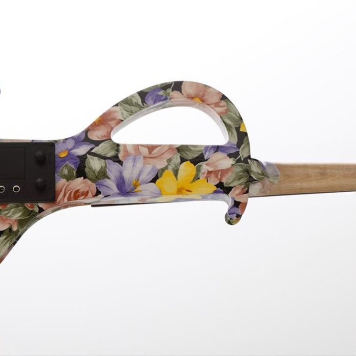 Kinglos KNG DSZA-1101 4/4 Elektro Keman Seti - Visual Art Serisi (Profesyonel) | Özgün Grafik Tasarım, Masif Akçaağaç Yapı, Berrak Ses Sinyali ve Koruyucu Case Dahil